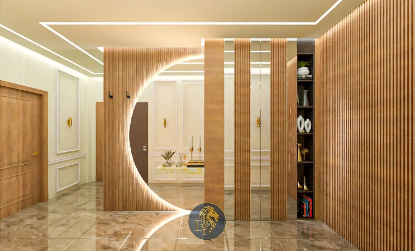 Luxury entrance foyer interior design Beirut Lebanon